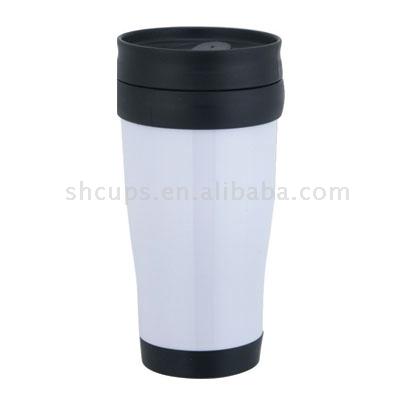  Double Plastic Wall Travel Mug (Double Plastic Wall Voyage Mug)