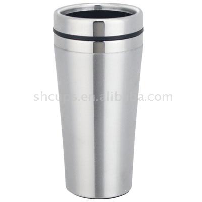 Double Stainless Steel Auto Tasse (SH408A) (Double Stainless Steel Auto Tasse (SH408A))