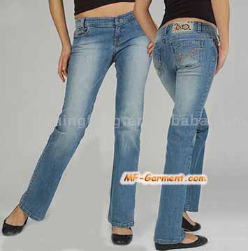  Ladies` Denim Jeans (Damen Denim Jeans)