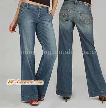  Ladies` Denim Jeans (Damen Denim Jeans)