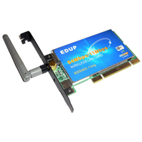  54Mbps WiFi 802.11g Wireless LAN PCI Network Card (54 Mbit / s WLAN 802.11g Wireless LAN PCI Network Card)