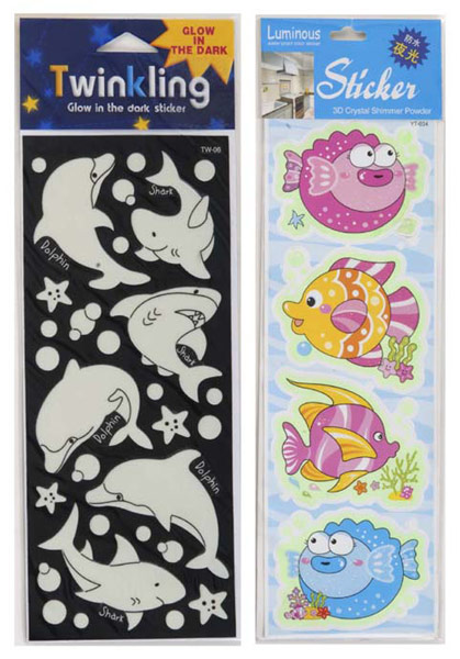  Glow-In-Dark Sticker