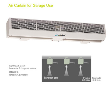  Garage Use Series Air Curtain (Garage Utilisez Série Rideau d`air)