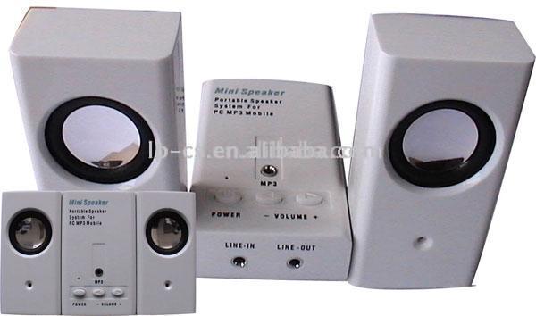  Mini Speaker, MP3 Speaker, Speaker for iPod