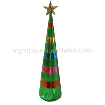  Christmas Glass Treetop (Cime des arbres de Noël en verre)