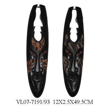  Wooden Mask in African Design ( Wooden Mask in African Design)