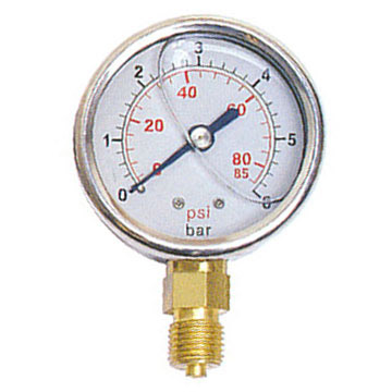  Oil-Filled Pressure Gauge (Маслонаполненных манометр)