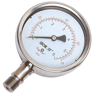  Stainless Steel Pressure Gauge (Нержавеющая сталь Манометр)