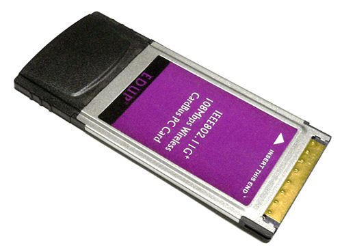  108Mbps IEEE 802.11g Wireless Cardbus PCMCIA Adapter (108 MBit / s IEEE 802.11g Wireless Cardbus Adapter PCMCIA)