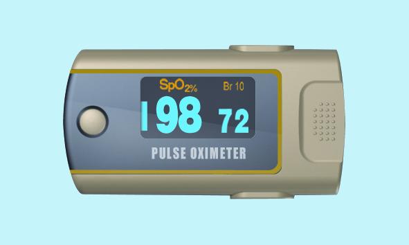  Fingertip Pulse Oximeter (Нажатием Пульс оксиметр)