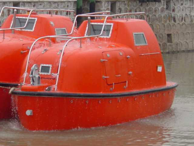  Totally Enclosed Life and Rescue Boat (Totalement fermée, la vie et des bateaux de sauvetage)