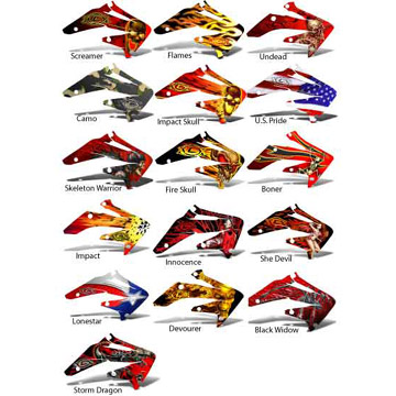  Graphic Kits for ATV, Dirt Bike and Car (Kits graphiques pour ATV, Dirt Bike et de voitures)