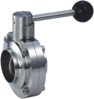 Sanitary Welded Butterfly Valve ( Sanitary Welded Butterfly Valve)