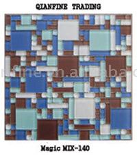  Glass Mosaic Tile (Mosaïque de verre Carreaux)