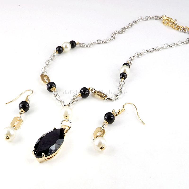  Rhinestone Jewelry Set (Rhinestone Jewelry Set)