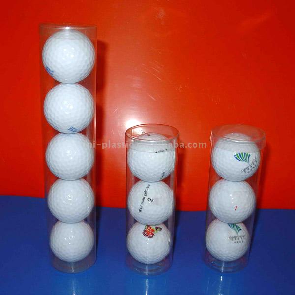  Plastic Tubes for Golf Balls (Tubes en plastique pour Golf Balls)