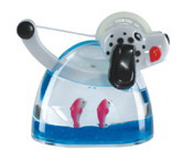  Liquid Acrylic Dog Shape Tape Dispenser with Floater (Liquide acrylique Dog Shape Tape Dispenser avec Floater)