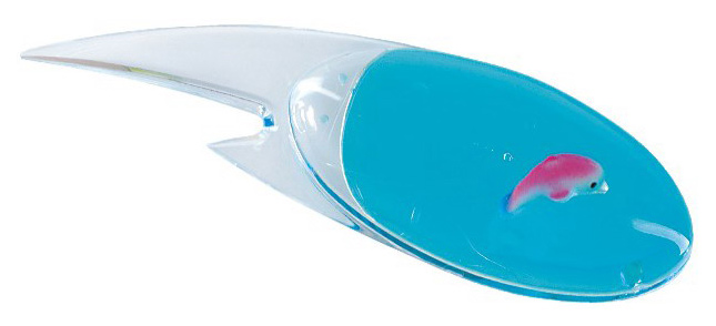  Liquid Acrylic Letter Opener with Vivid Floater Inside (Liquide acrylique Letter Opener avec Vivid Floater Inside)
