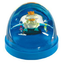  Liquid Paperweight with Attractive Poly-Figurine ( Liquid Paperweight with Attractive Poly-Figurine)