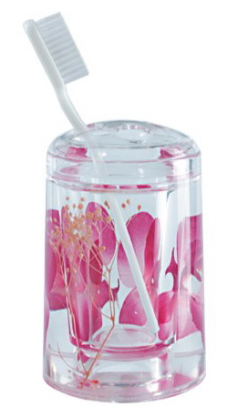  Liquid Fancy Toothbrush Holder with Vivid Floaters ( Liquid Fancy Toothbrush Holder with Vivid Floaters)