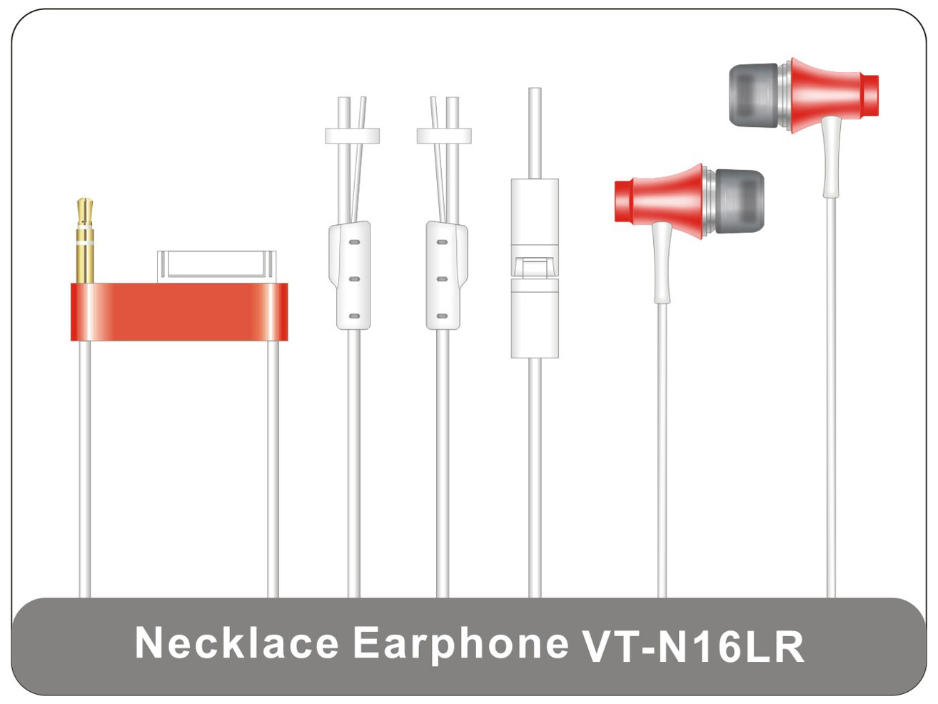  Necklace Earphone
