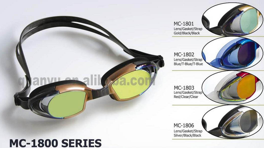  Mirror Coated Goggles (Зеркало покрытием очки)