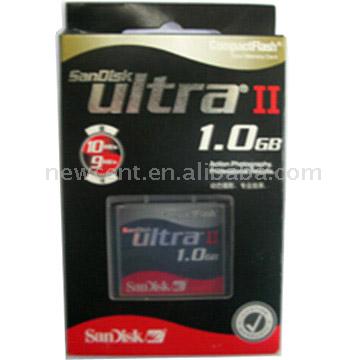  Sandisk Ultra II Compactflash 1G ( Sandisk Ultra II Compactflash 1G)