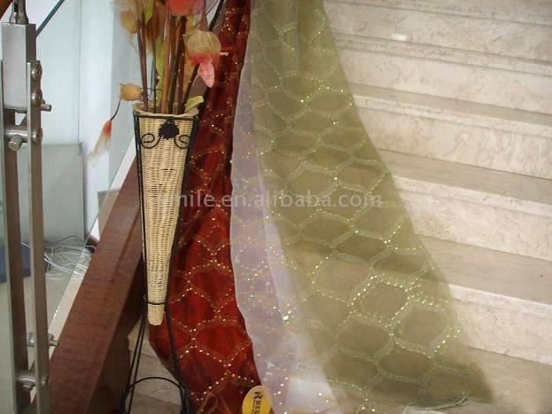  Organza P/D Embroidery Curtain (Organza P / D Вышивка занавес)