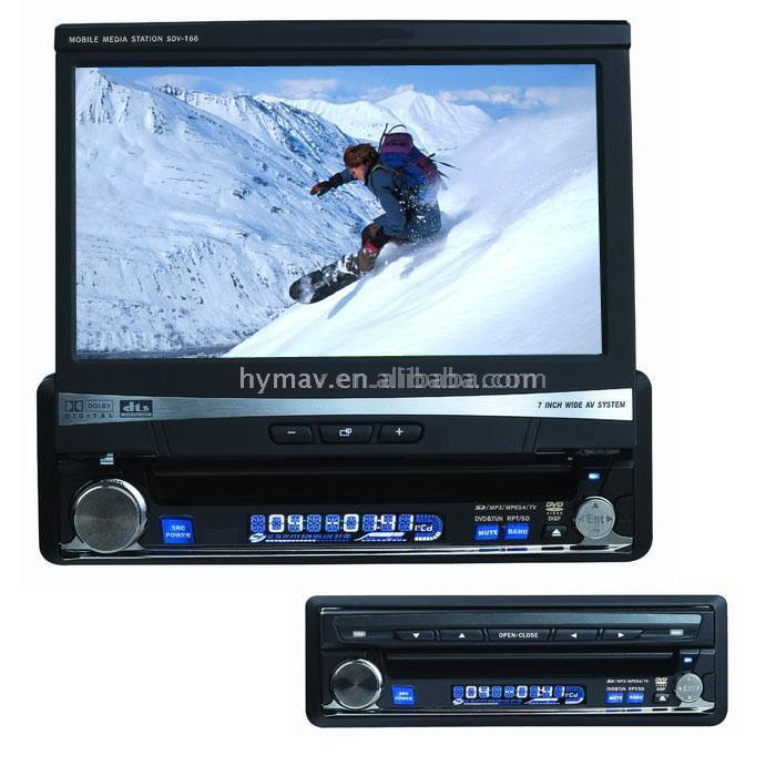  7" One Din In-Dash Touch Screen DVD Player ( 7" One Din In-Dash Touch Screen DVD Player)