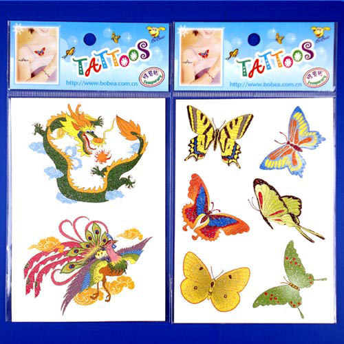  Glitter Tattoo Stickers (Glitzer-Tattoo-Aufkleber)