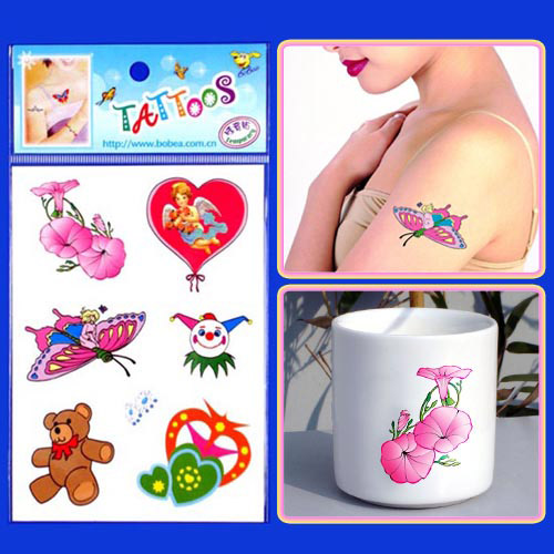  Color Tattoo Stickers (Color Tattoo Aufkleber)