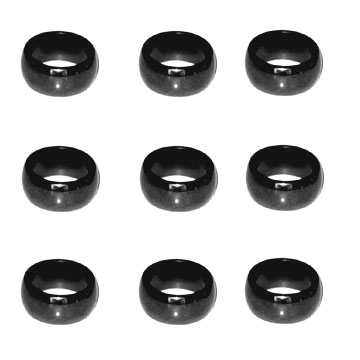  Hematite Rings (Hämatit Ringe)
