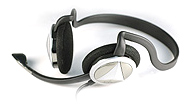  Portable Headset with Microphone for Computer and Phone