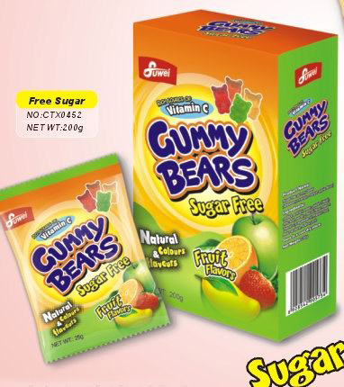  Gummy Bear (Sugar Free) (Gummy Bear (sans sucre))