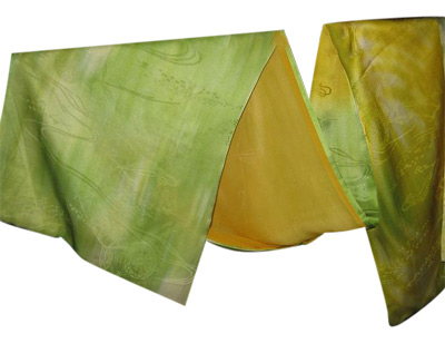  Double Raised Surface Silk Scarf ()