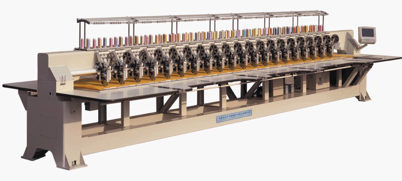  TNB Series Automatic Sequins Embroidery Machine (TNB Modell mit automatischer Pailletten Stickmaschine)