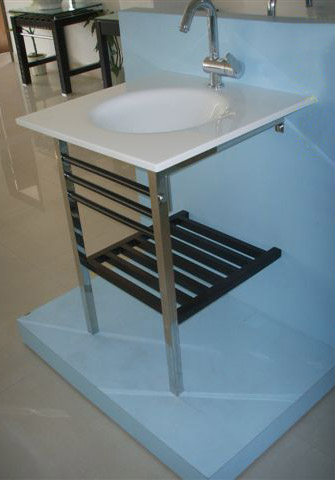  Glass Vanity / Glass Basin ( Glass Vanity / Glass Basin)