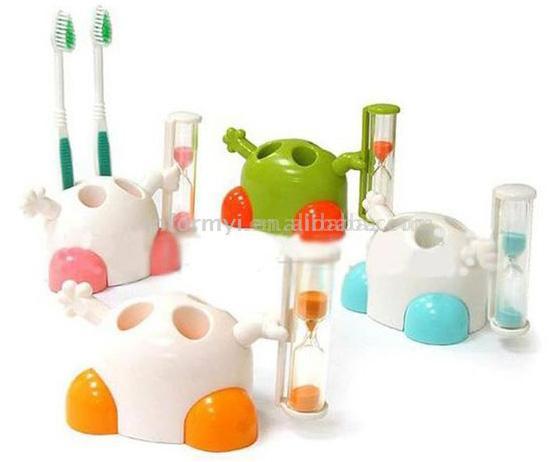  Toothbrush Holders and Healthy Brushing Tooth Sandglass Timer ( Toothbrush Holders and Healthy Brushing Tooth Sandglass Timer)
