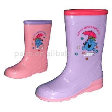  2-Color Children PVC Rain Boots (2-цветная детей ПВХ Rain Boots)