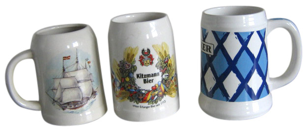  Stoneware Beer Mug (Grès Chope)
