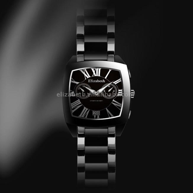  Ceramic Watch 0704-Black (Керамический Смотреть 0704-Bl k)