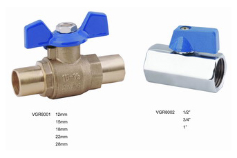  Female/Male Valve with T Handle (Männlich / Weiblich Ventil mit T-Griff)