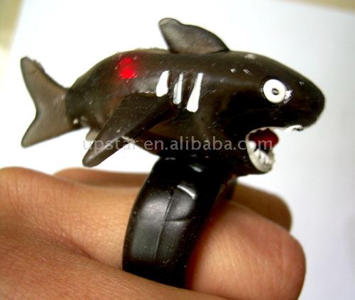  Flashing Shark Ring ( Flashing Shark Ring)
