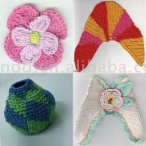  Crochet Upper and Flower ( Crochet Upper and Flower)