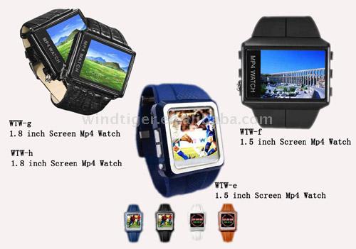  MP4 Watch with 1.5/1.8 Inches Screen ()