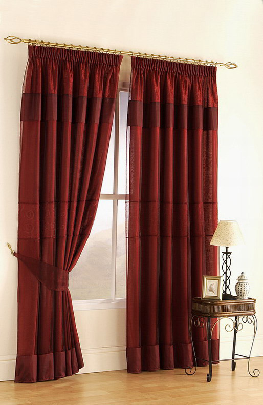  Embroidery Window Curtain (Broderie Rideau de fenêtre)
