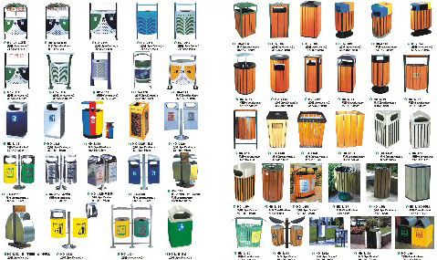  Outdoor Dustbin, Garbage Can & Trash Can (Открытый Мусорный ящик для мусорных & Trash Can)