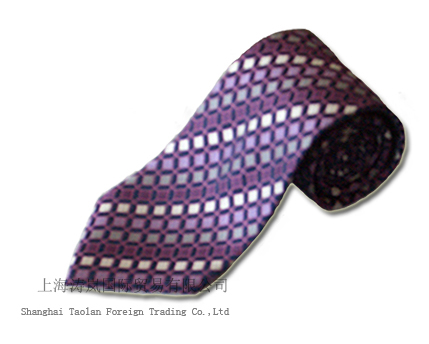  Silk Woven Necktie (Cravate soie tissée)