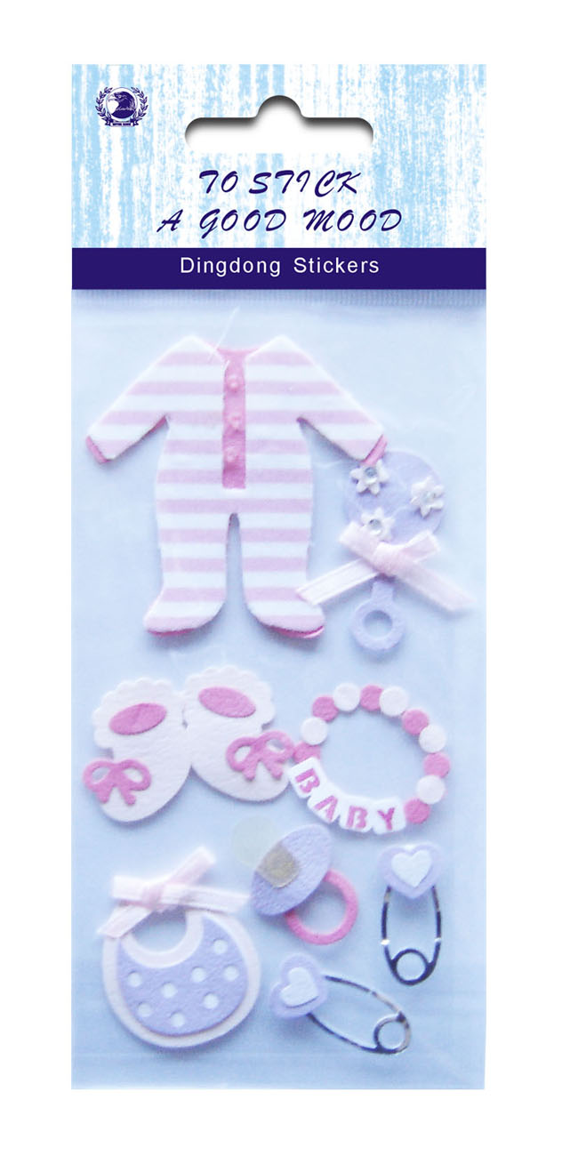  Paper Cloth Sticker