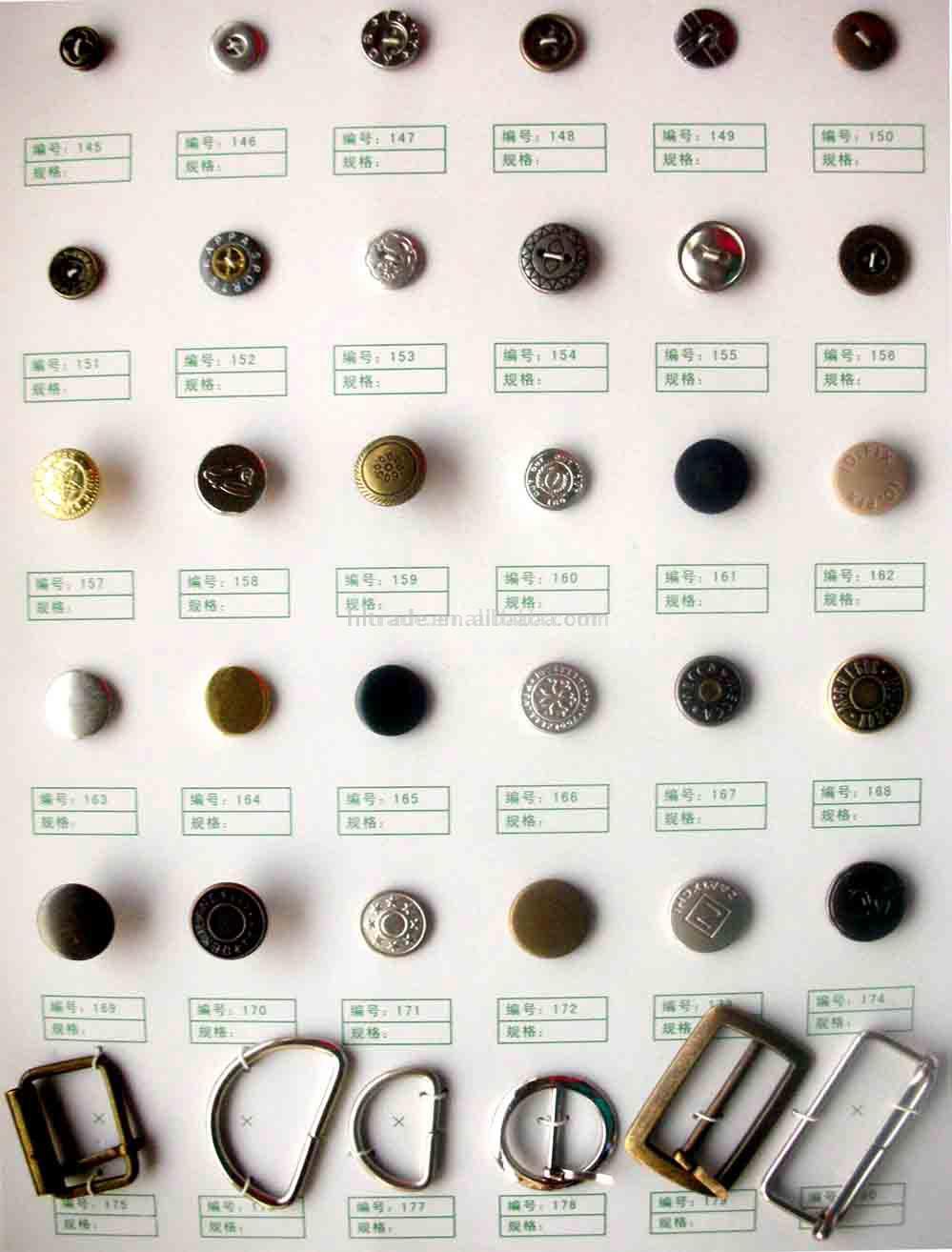  Metal Button (Металлическая пуговица)